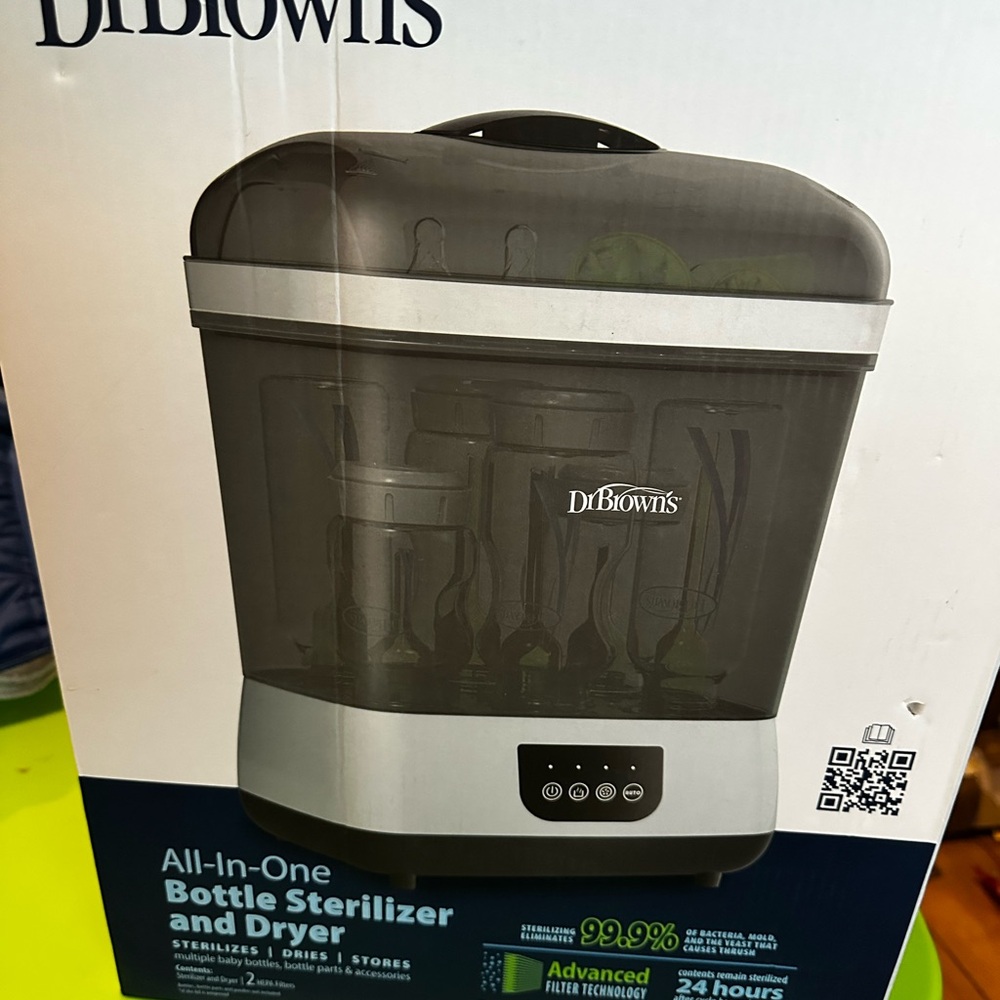 Dr. Brown's Black Bottle Sterilizer and Dryer